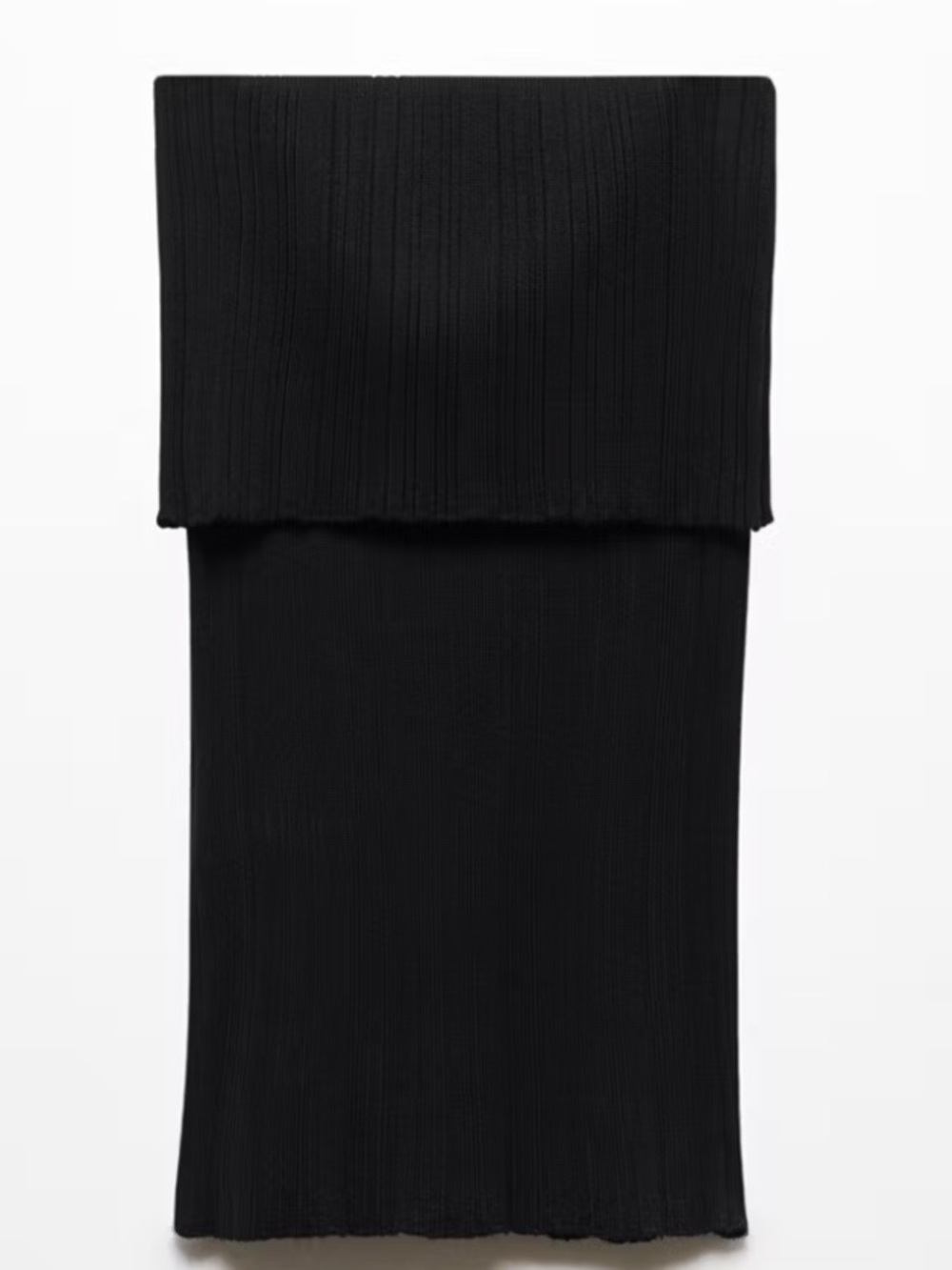 Mango STRAPLESS KNITTED TOP - Picture 2 of 4